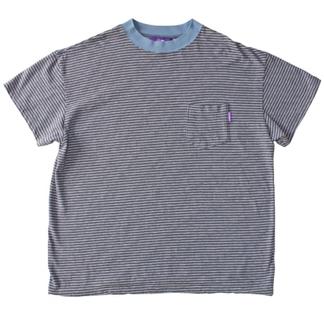 MIDNIGHT BORDER POCKET TEE