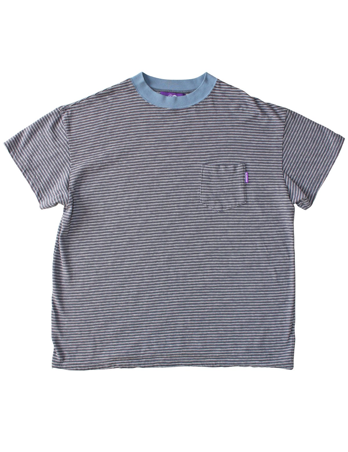 MIDNIGHT BORDER POCKET TEE | SLEEPYY ONLINE SHOP