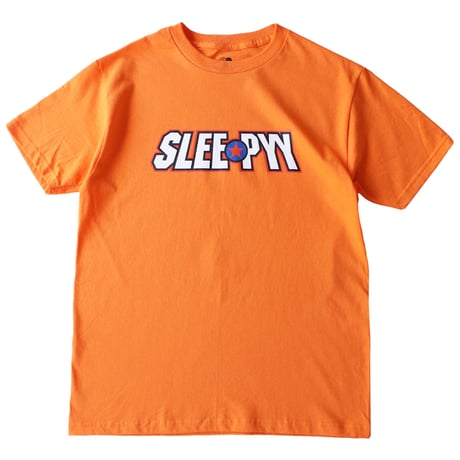 SLEEPYY41 S/S TEE ORANGE
