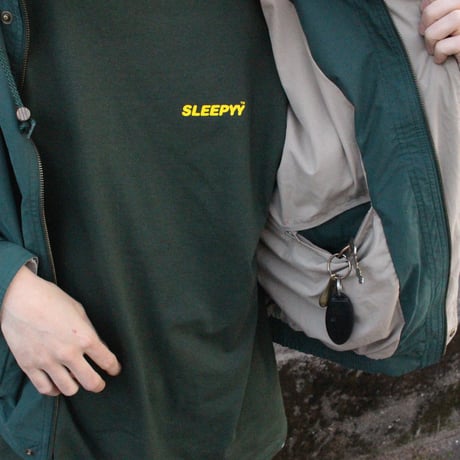 SLEEPYY PIZZA DELIVERY JACKET GREEN