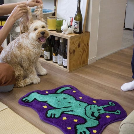 SPACY DOG RUG MAT
