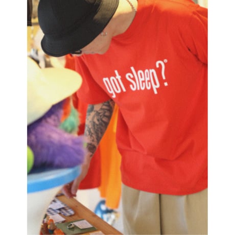 GOT SLEEP? S/S TEE RED