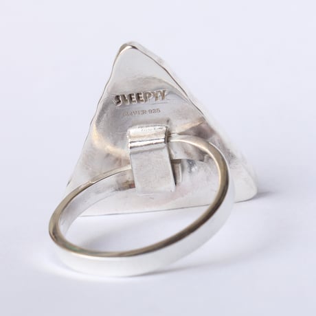 CHEEZY BROWN RING / SILVER 925