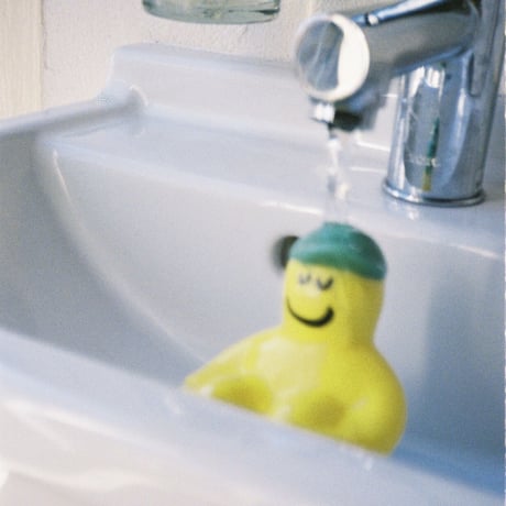 CHILLBOY CERAMIC COINBANK YELLOW