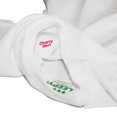 CHERRY S/S TEE WHITE