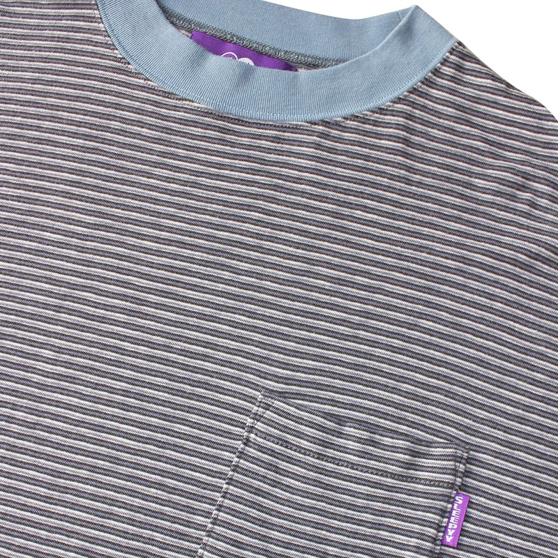 MIDNIGHT BORDER POCKET TEE | SLEEPYY ONLINE SHOP