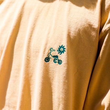 DADDY L/S TEE MUSTARD