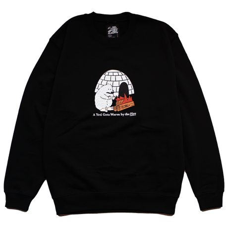 YETI CREWNECK BLACK