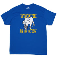 TOOTH CREW S/S TEE BLUE