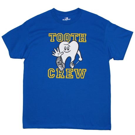 TOOTH CREW S/S TEE BLUE