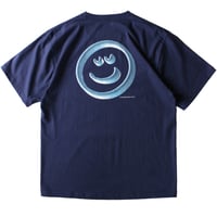 3D FACE LOGO S/S TEE BLUEBERRY