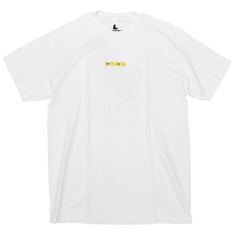 THANK YOU TAPE S/S TEE WHITE