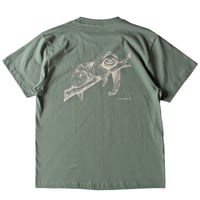 SLOTH S/S TEE OFF SAGE GREEN