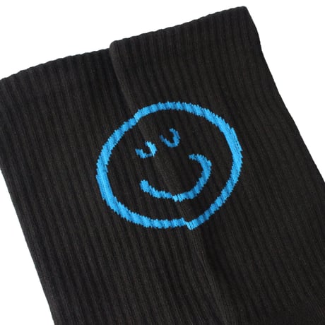 FACE LOGO SOCKS BLACK