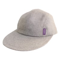 HERRINGBONE DUCKBILL CAP GREY