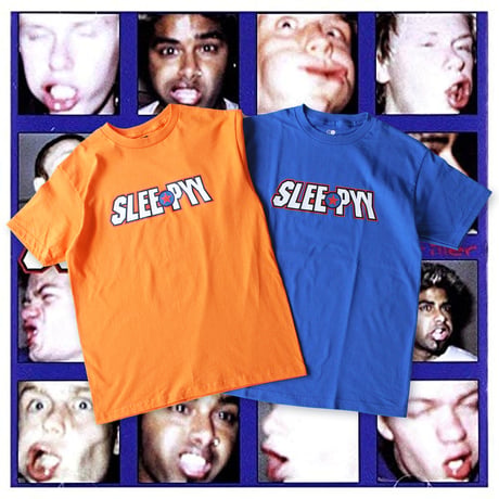 SLEEPYY41 S/S TEE ORANGE