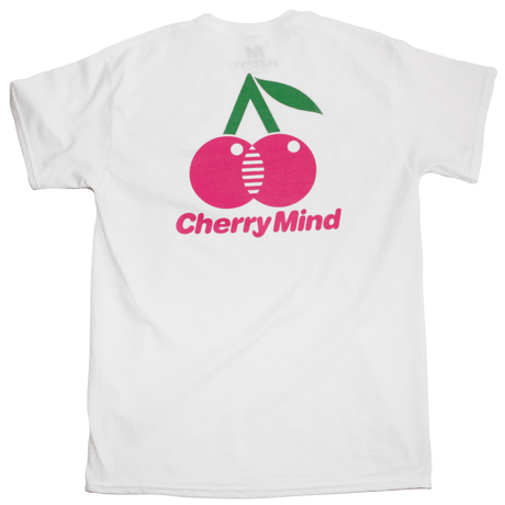 CHERRY S/S TEE WHITE