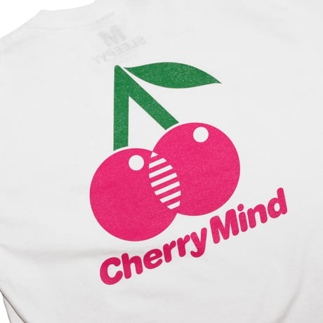 CHERRY S/S TEE WHITE