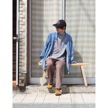 MIDNIGHT BORDER POCKET TEE