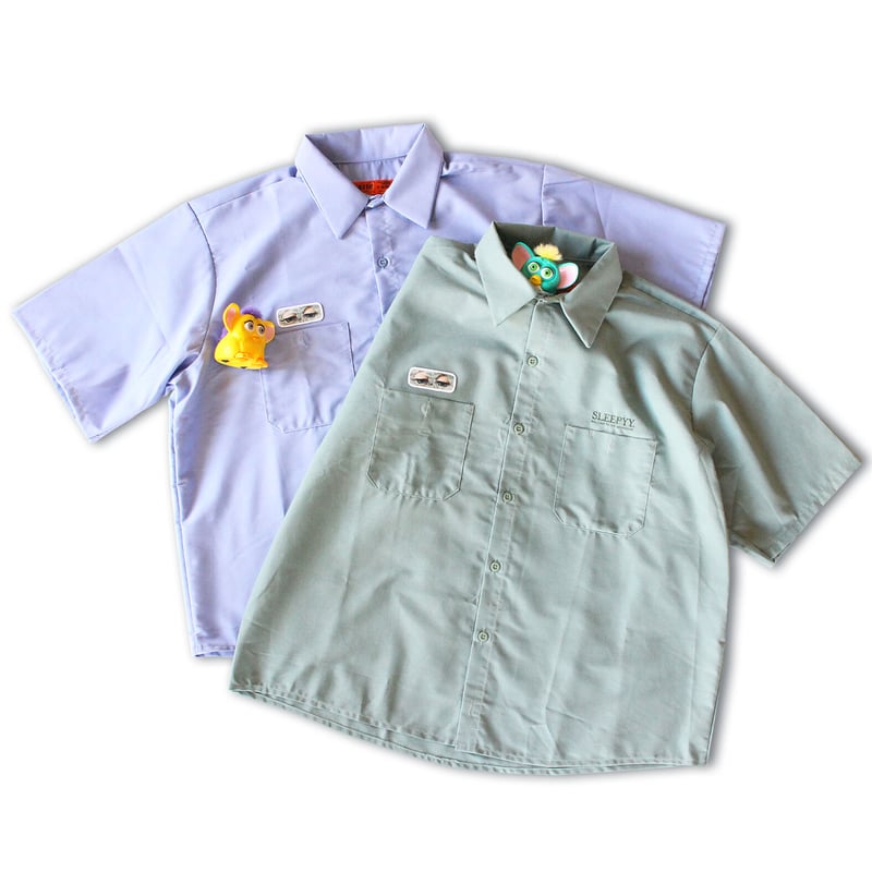 SLEEPYY INC. WORK SHIRT MINT | SLEEPYY ONLINE SHOP