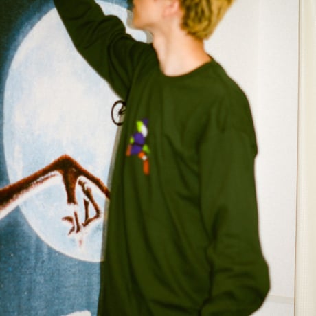 WITCH L/S TEE FOREST GREEN