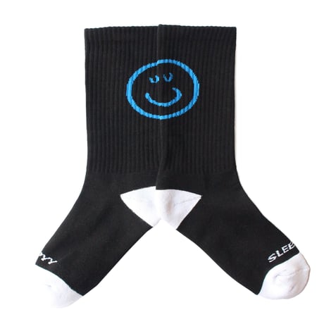 FACE LOGO SOCKS BLACK