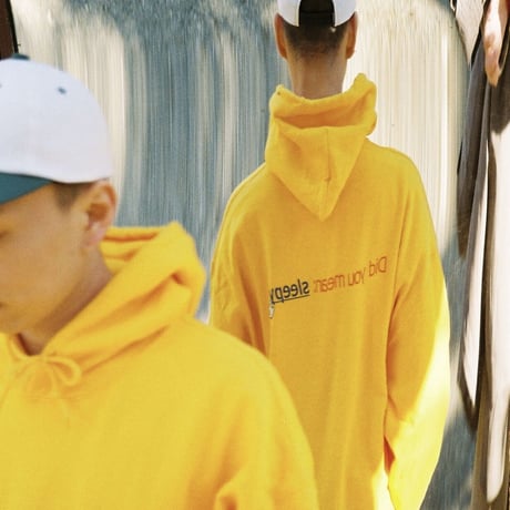 GOOGLE HOODIE GOLD