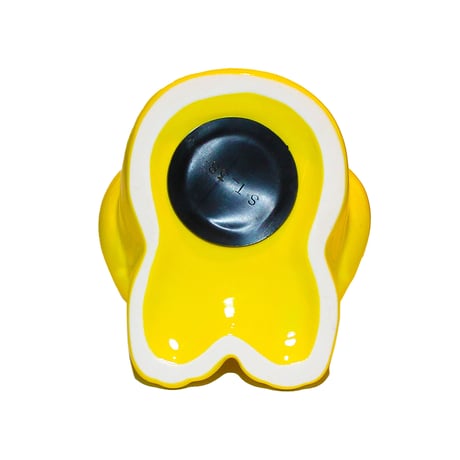 CHILLBOY CERAMIC COINBANK YELLOW