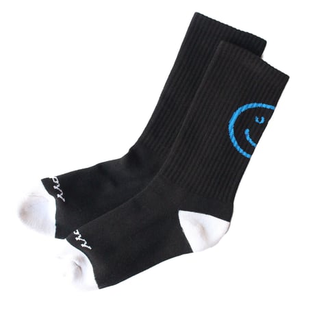 FACE LOGO SOCKS BLACK