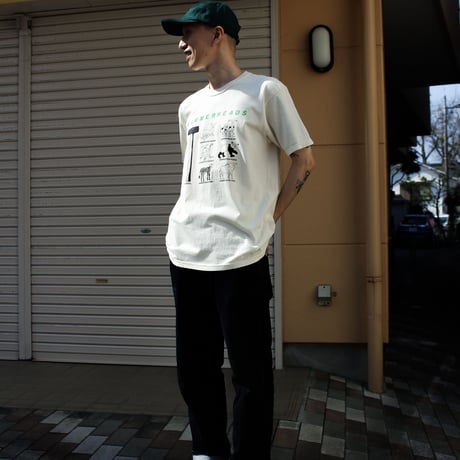 HAMMER HEADS S/S TEE IVORY