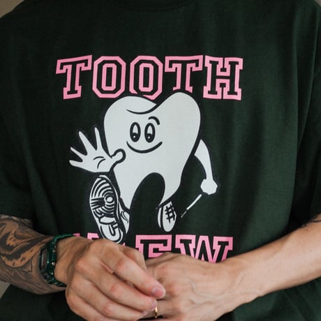 TOOTH CREW S/S TEE BLUE