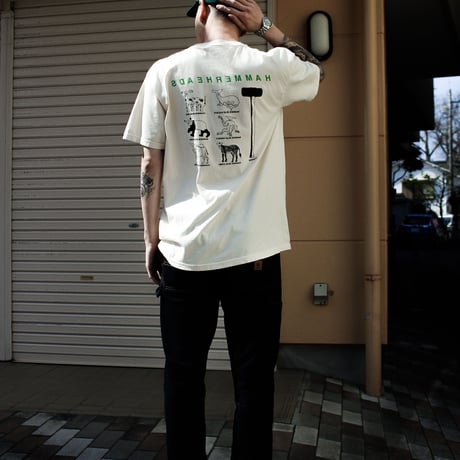 HAMMER HEADS S/S TEE IVORY