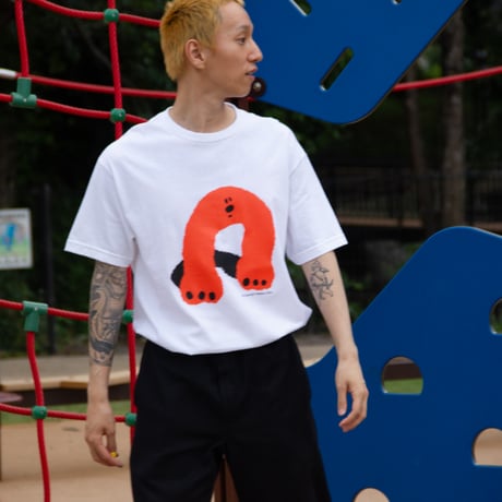 DONUT MAN S/S TEE WHITE