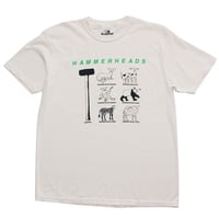 HAMMER HEADS S/S TEE IVORY
