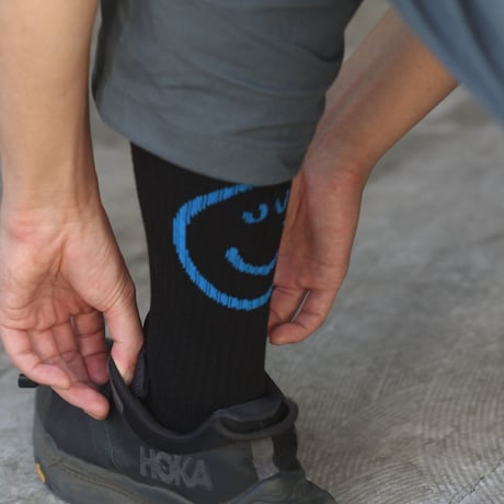 FACE LOGO SOCKS BLACK