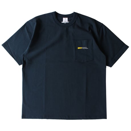 3PYY POCKET TEE NAVY