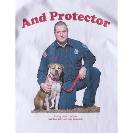 BUDDY S/S TEE WHITE / And Protector