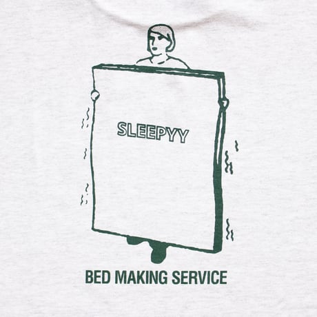 BED MAKING SERVICE S/S TEE ASH