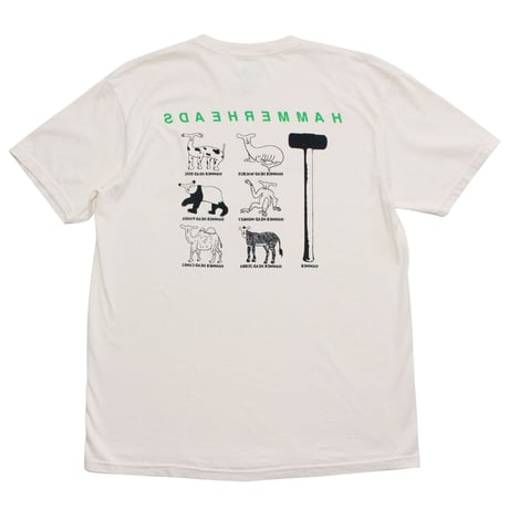 HAMMER HEADS S/S TEE IVORY