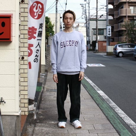 COLLEGE LOGO SWEAT