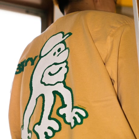 DADDY L/S TEE MUSTARD
