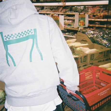BMS CAMEL HOODIE GREY