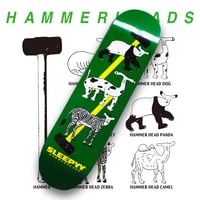 HAMMER HEADS DECK 8"