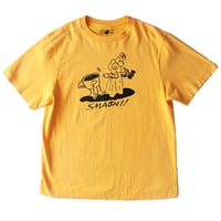 SMASH S/S TEE VINTAGE YELLOW