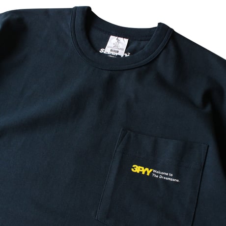 3PYY POCKET TEE NAVY