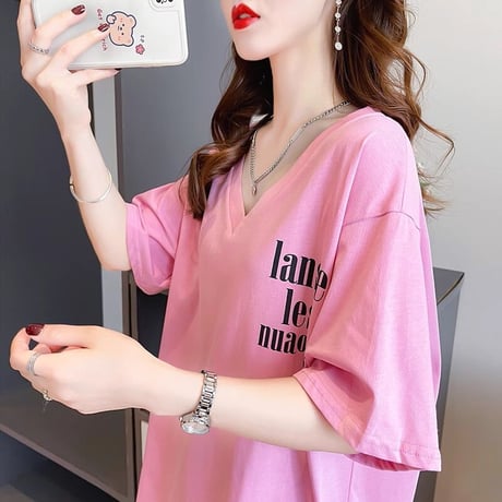 マタニティ　トップス　Tシャツ　ラウンドネック　ビッグサイズ　ゆったり