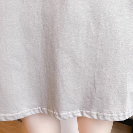 マタニティ　トップス　Tシャツ　ラウンドネック　ビッグサイズ　ゆったり