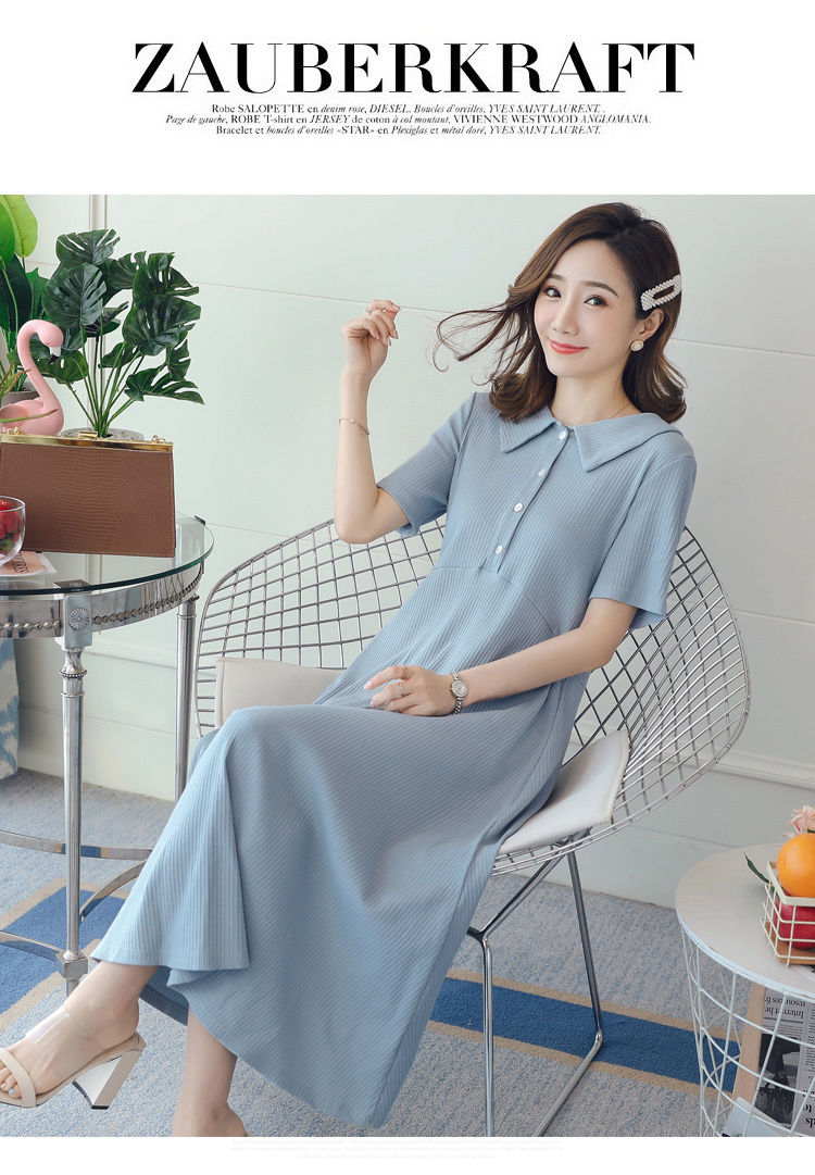 ワンピース　きれいめ　タグ付き　マタニティ　産後 マタニティ ワンピース 産前産後OK きれいめロングワンピース