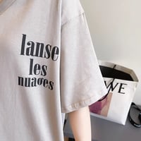 マタニティ　トップス　Tシャツ　ラウンドネック　ビッグサイズ　ゆったり