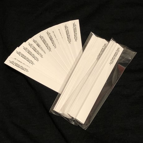 LPT®️短冊ムエット 100枚 (無地)